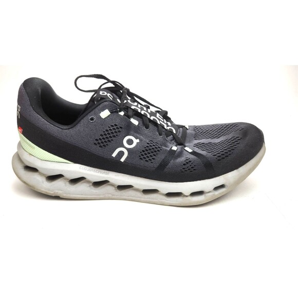 On Mens Cloudsurfer Black Running Shoes Sneakers Size 13 main image 8
